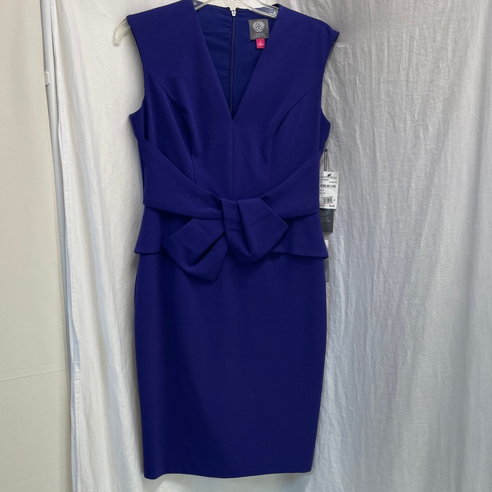 Vince Camuto Royal Blue Midi Dress